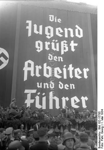 May Day speech in Berlin's Lustgarden